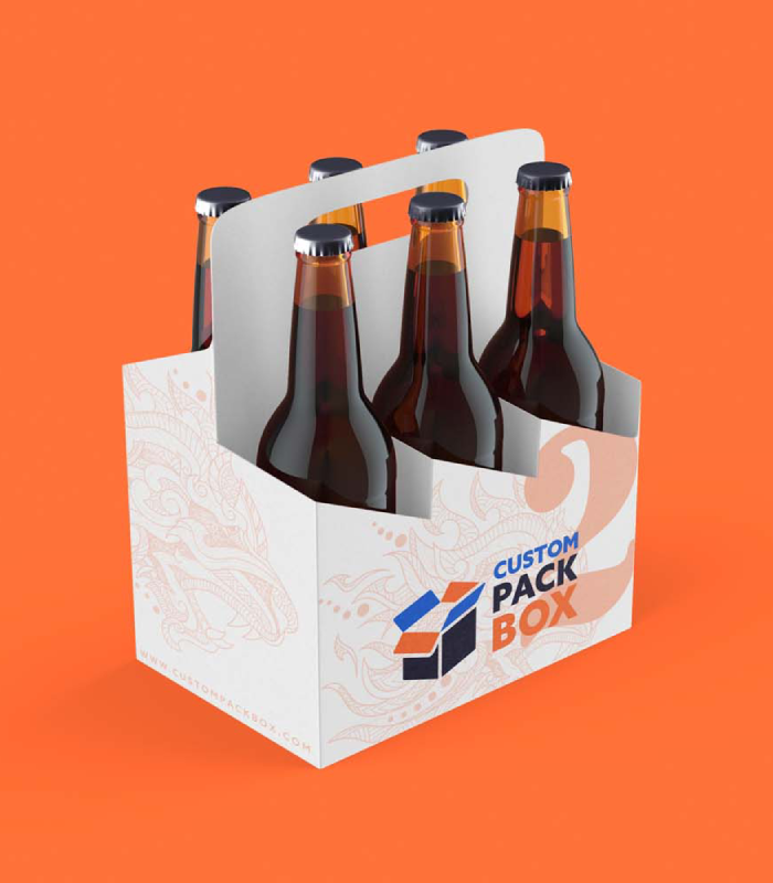 4-Pack Bottle Carriers Boxes